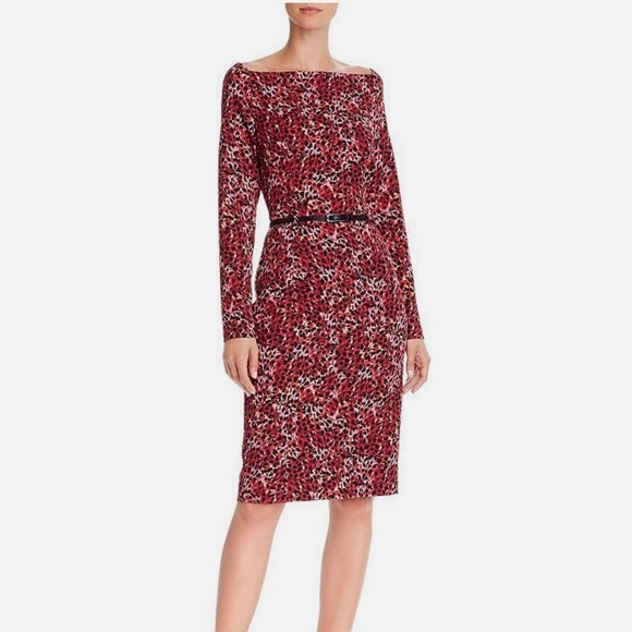 Black Halo Dresses & Skirts - NWT Black Halo Parker Leopard Print Dress Size 4